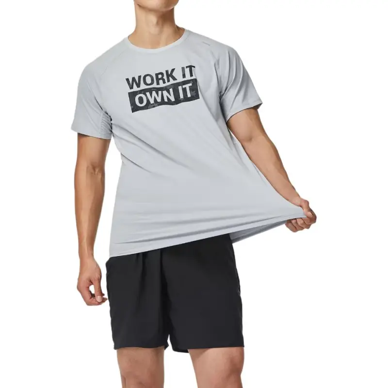 DECATHLON T Shirt Men's Zinc Gray-4