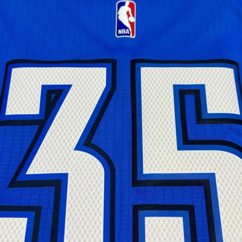 Adidas x NBA Durant Basketball Jersey Unisex Blue-3
