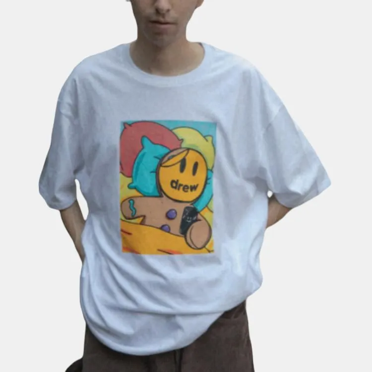 Drew House SS25 T Shirt Men's White-3