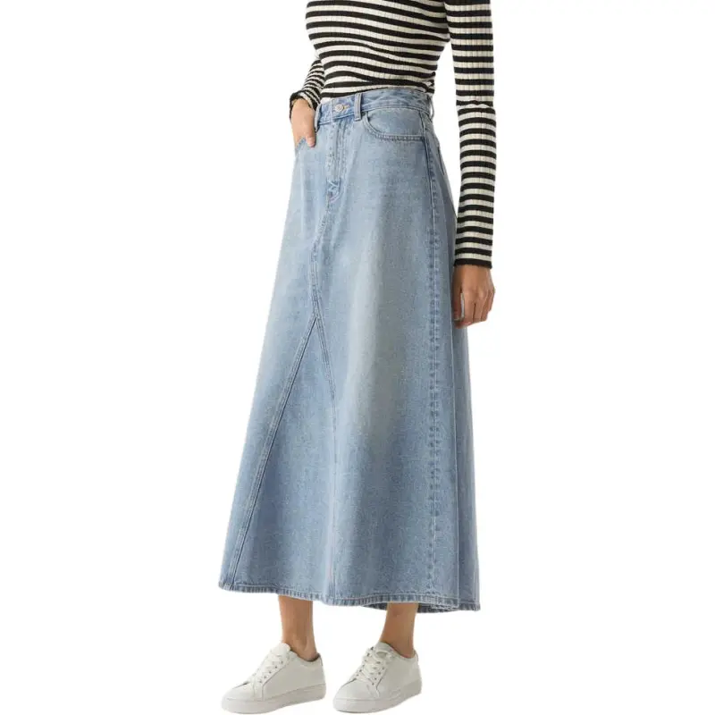 GAP Denim Long Skirts Women's Light-3