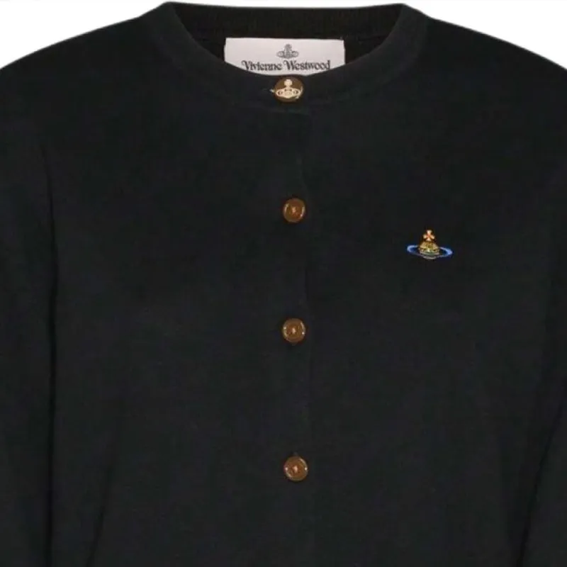 Vivienne Westwood Orb Embroidered Knitted Cardigan-6