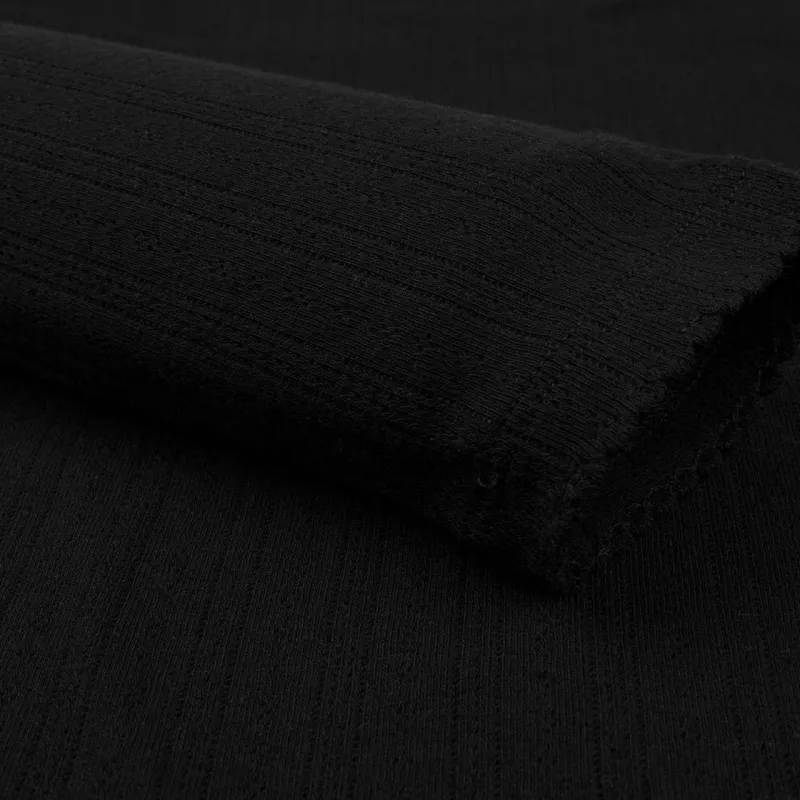 Vans SANDY LIANG Long Sleeved Dresses Women's Black-4