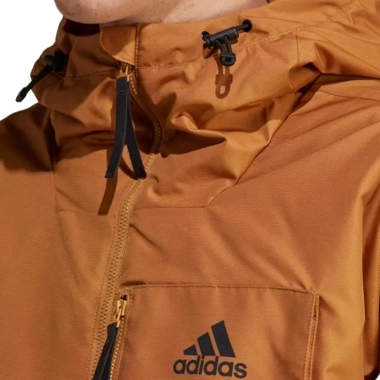 Adidas Down Jacket Men's Wheat Brown-4