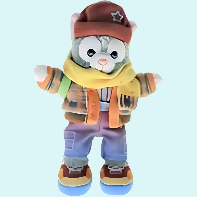 Disney 2022 Winter Collection Dolls Plush Pendant Ss Height Hong Kong Disney-3