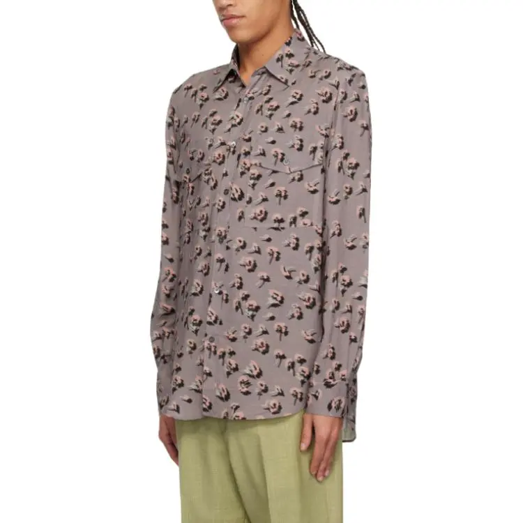 Paul Smith Shirts Men Purple-3