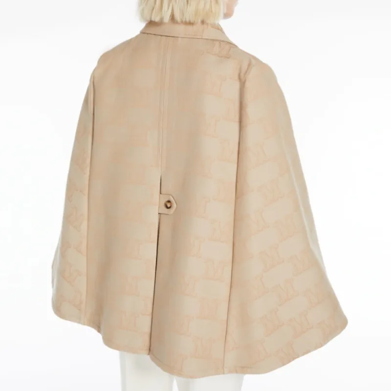 MaxMara SS23 Cloak Women's Beige Yellow-3
