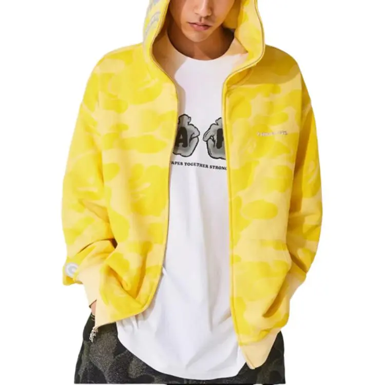 A BATHING APE Abc Milo Shark Zip Hoodie Kids-3