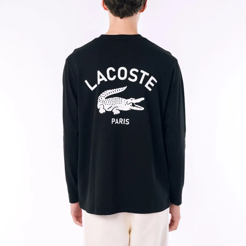 LACOSTE T Shirts Men Black-3
