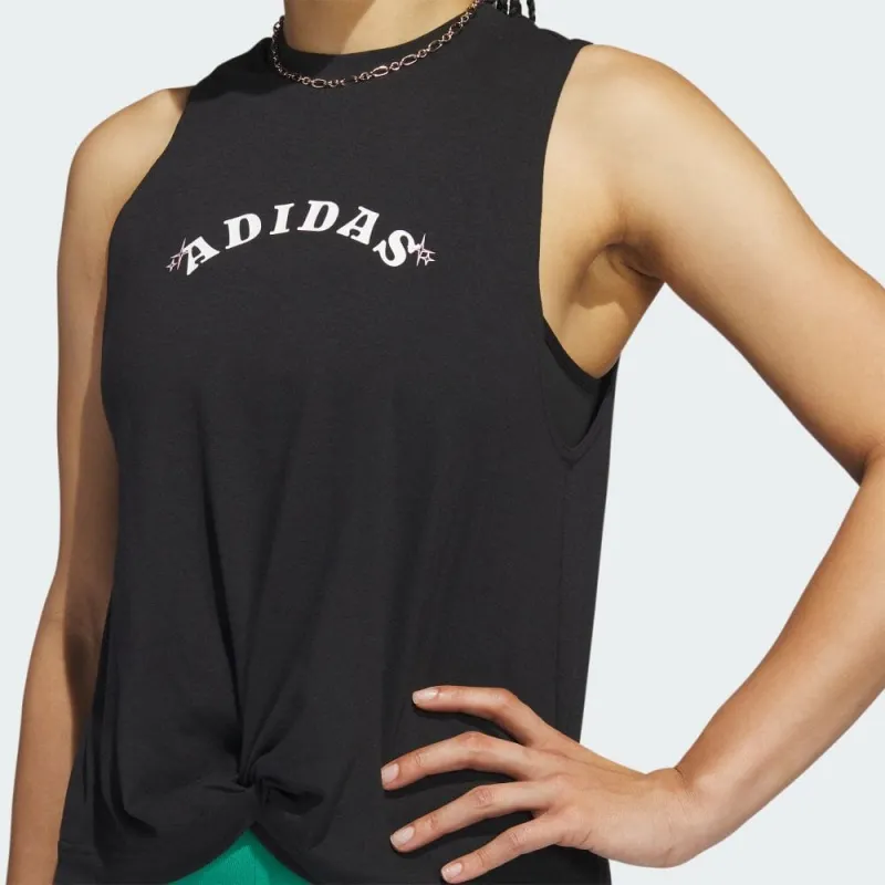Adidas Tank Tops Women's Black-4