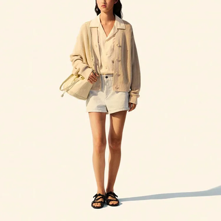 UNIQLO Denim Shorts Women's Light Blue-1