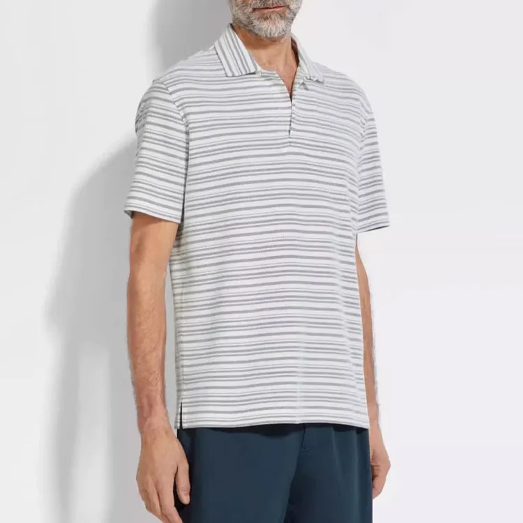 Ermenegildo Zegna Cotton Polo Shirt-1