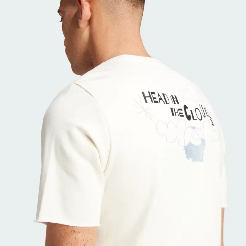 Adidas T Shirts Men Ecru-4