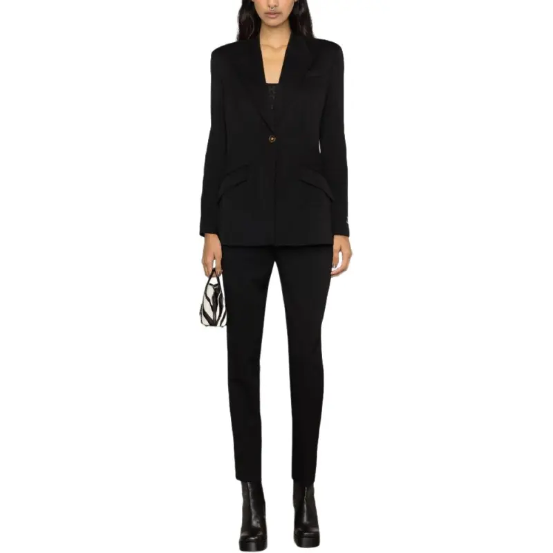VERSACE Single Breasted Tailored Blazer-2