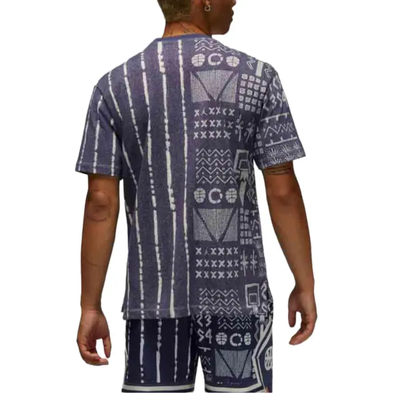 Jordan Quai 54 T Shirt Men's Gray Blue-2