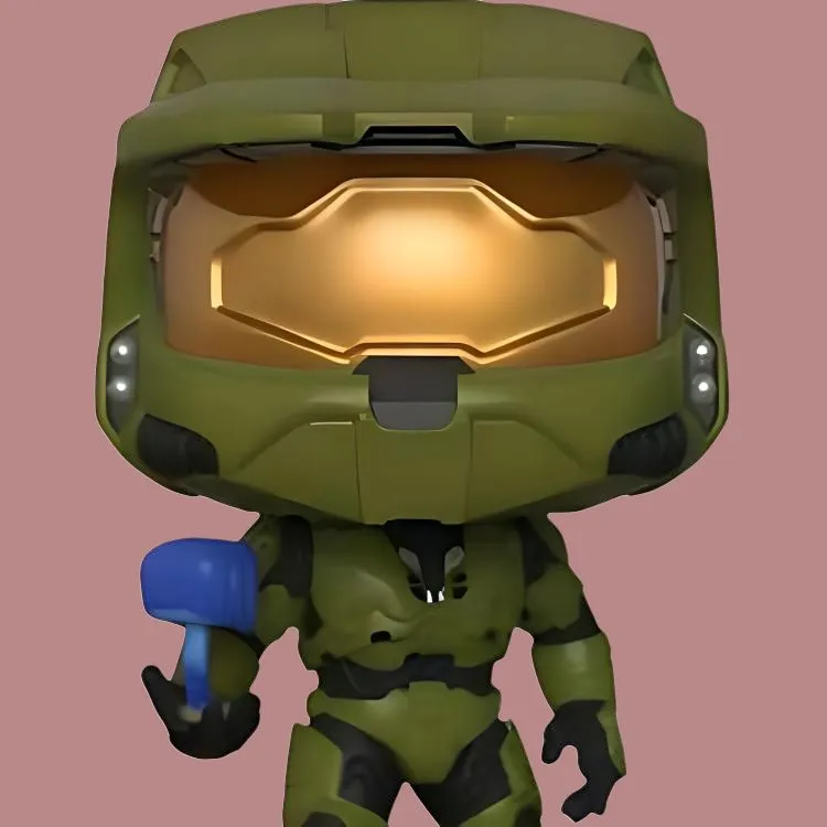 Funko POP! Collection Games Halo Master Chief Chibi Figures-4
