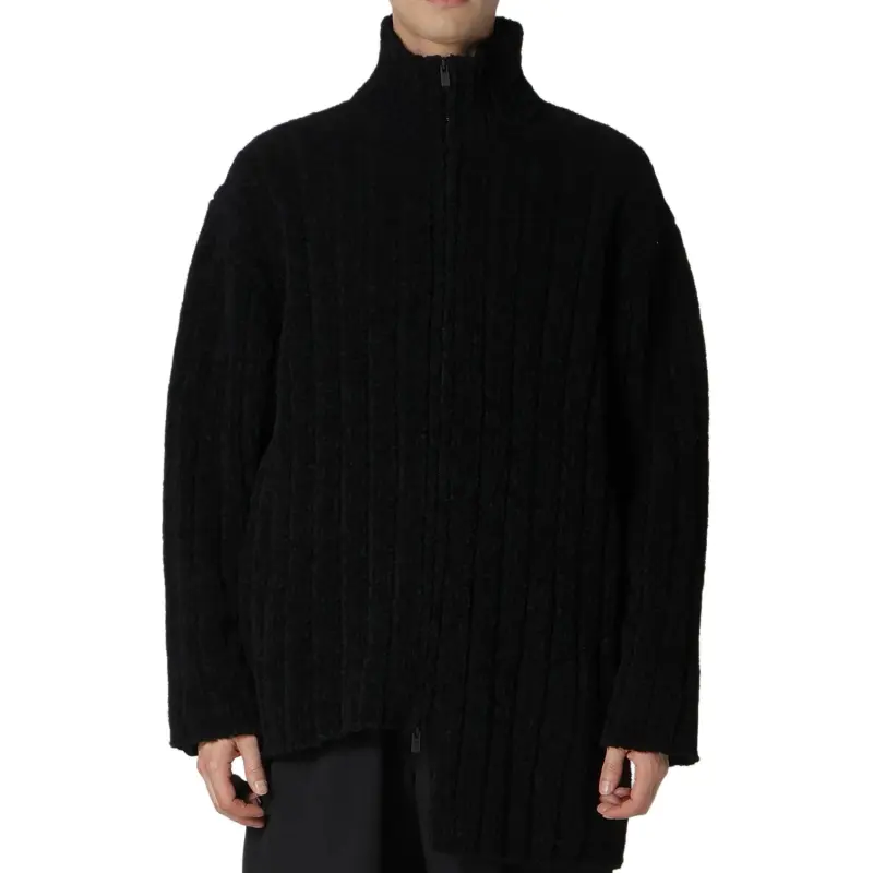 Yohji Yamamoto POUR HOMME FW24 Sweater Men's Black-4
