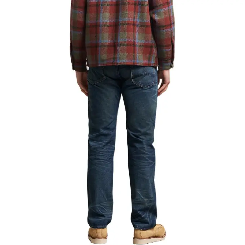 Ralph Lauren Rrl Five Pocket Distressed Jeans-4