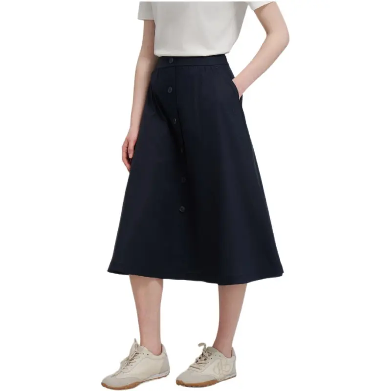 Hush Puppies Casual Long Skirt Women's Mystic Teal-6