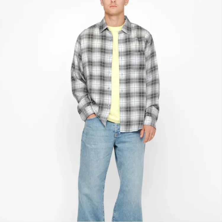Stussy Matthew Printed Plaid Shirt Green XL - POIZON