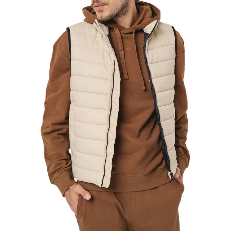 HUGO BOSS Vests Men Beige-1