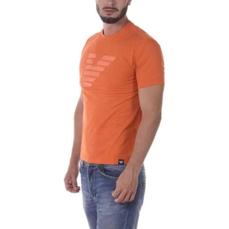 ARMANI JEANS T Shirt Men's Orange-2