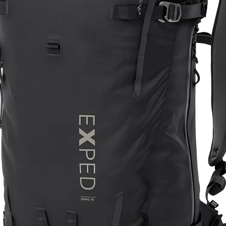 EXPED Nylon Outdoor Hiking Bag Backpacks Medium Size Unisex Black-2