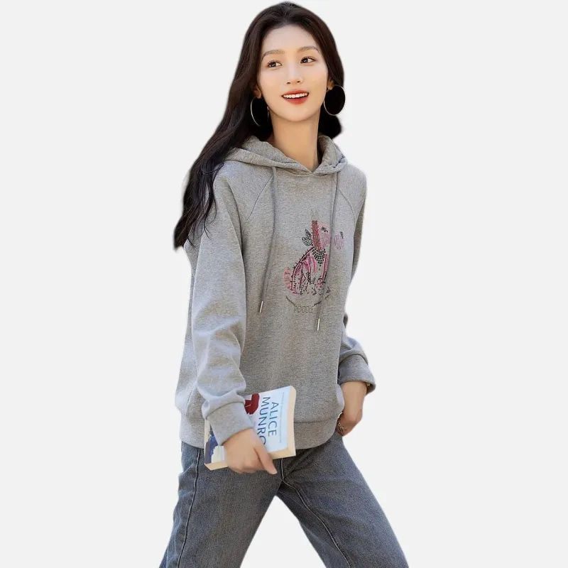 【dme】 Sweatshirt Women's Light Heather Gray-2