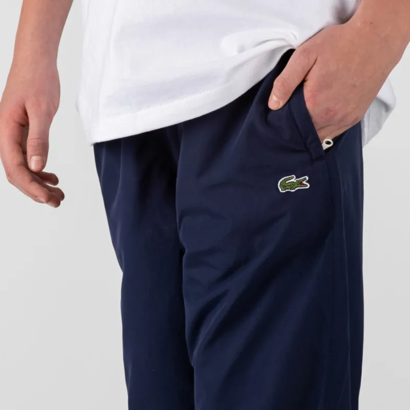 LACOSTE Crocodile Logo patch Fleece Track Pants-4