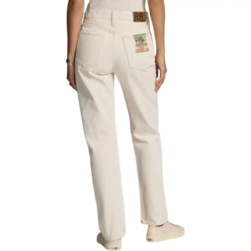 Polo Ralph Lauren SS25 Jeans Women's White-3