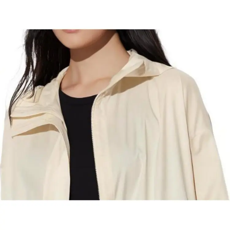 UNIQLO UV Protection Sun Protection Clothing Women's Light Yellow In A Smaller Shade-6