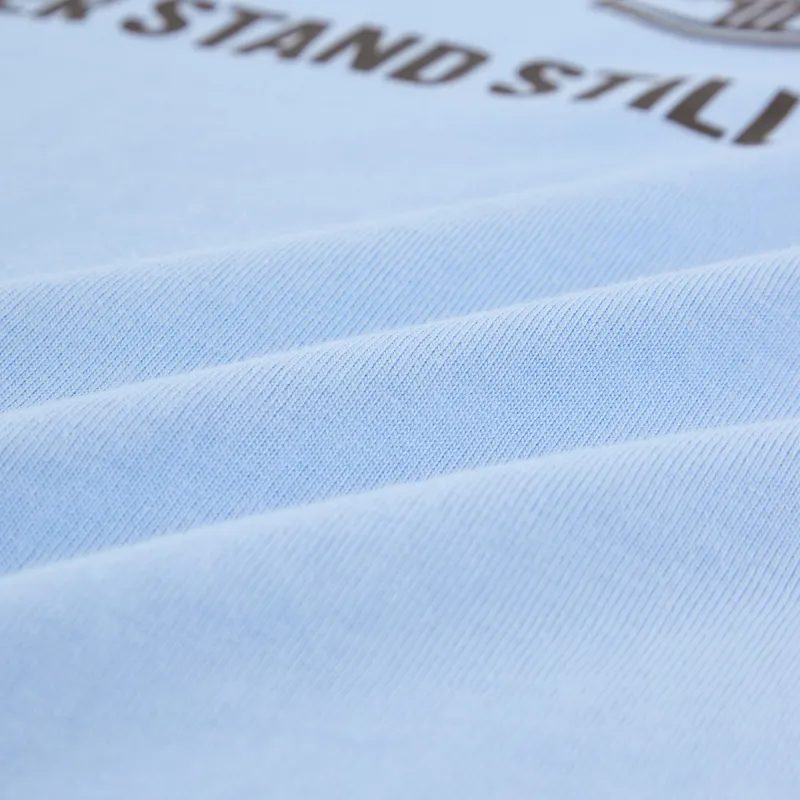Adidas T Shirts Men Sky Blue-2