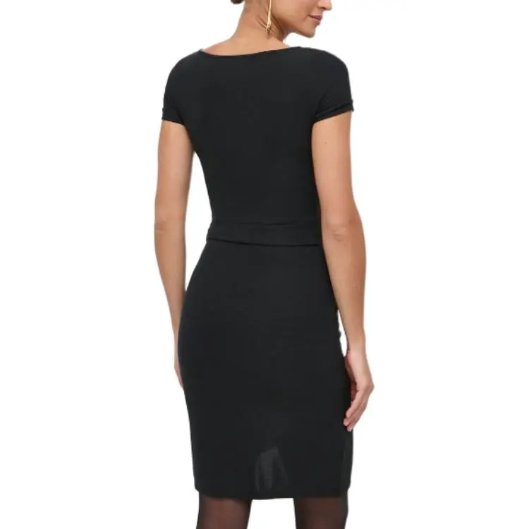 GUESS Short-Sleeved Dresses Women's Black-2