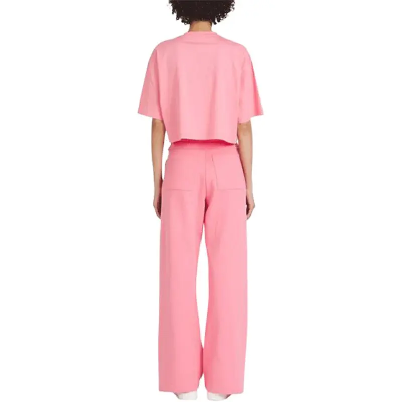 BALMAIN SS22 Sports Pants Women's Salmon Red-3