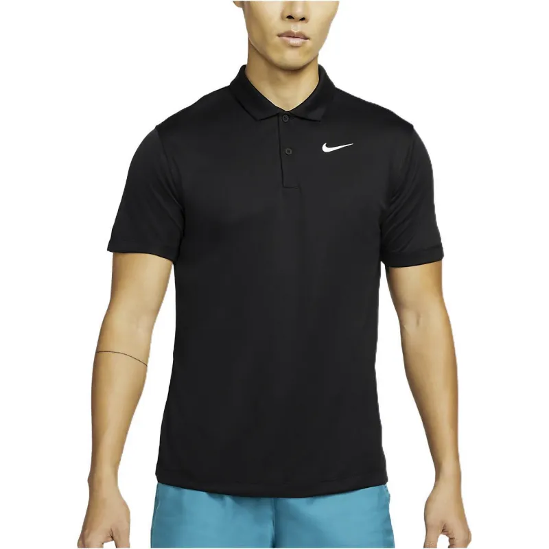 Nike Dri Fit Polo Shirt Men's Black-2