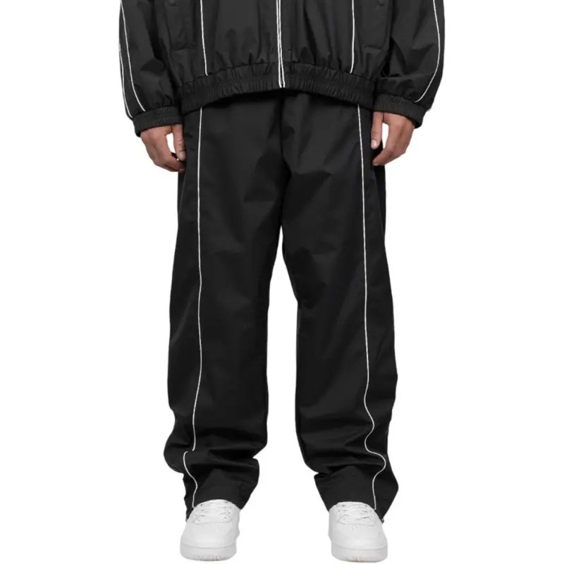 LACOSTE Piped trim Trousers-3