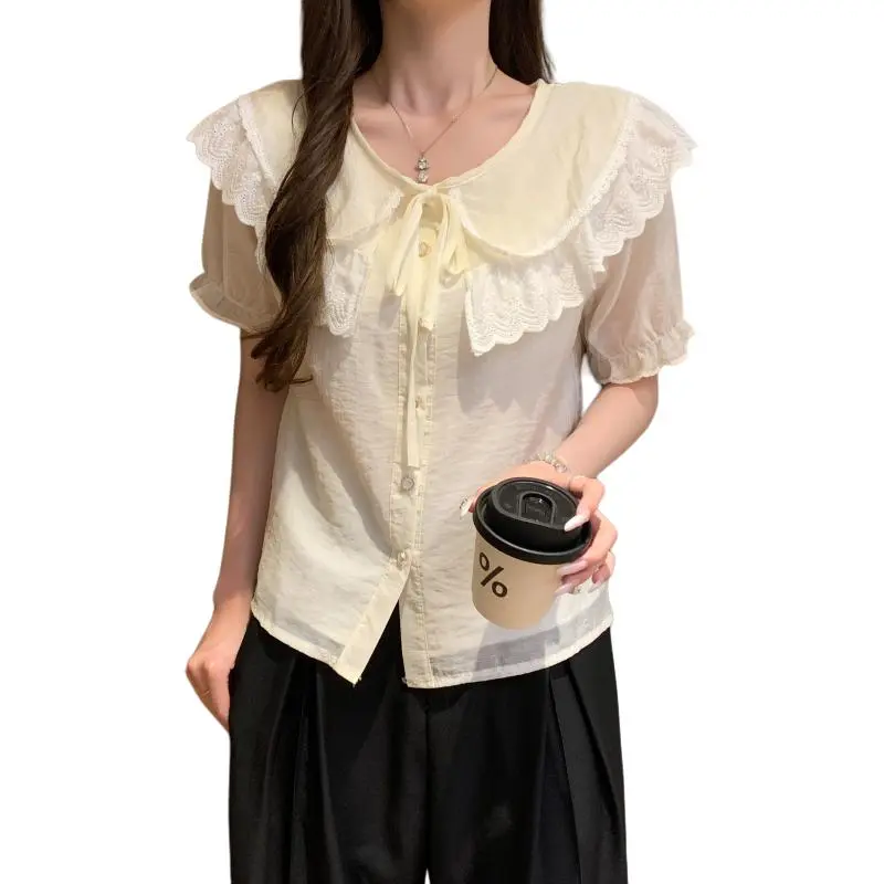 Mu Xiao Xin Shirts Women's-2