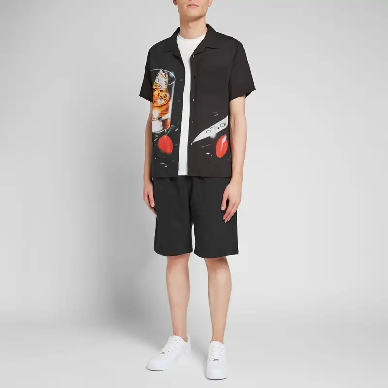 Stussy SS24 Casual Shorts Men's Black-1