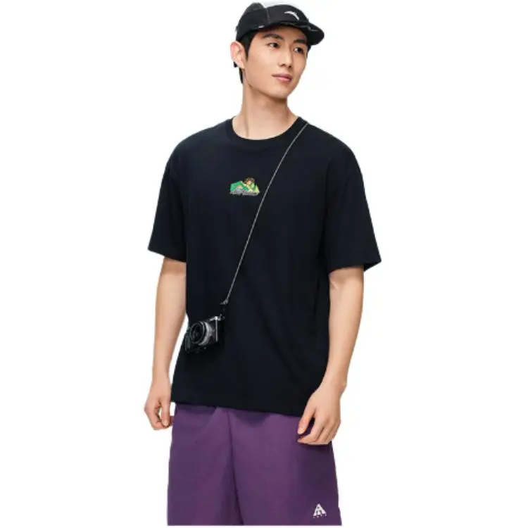 Anta Life Collection T Shirt Men's Basic Black-2