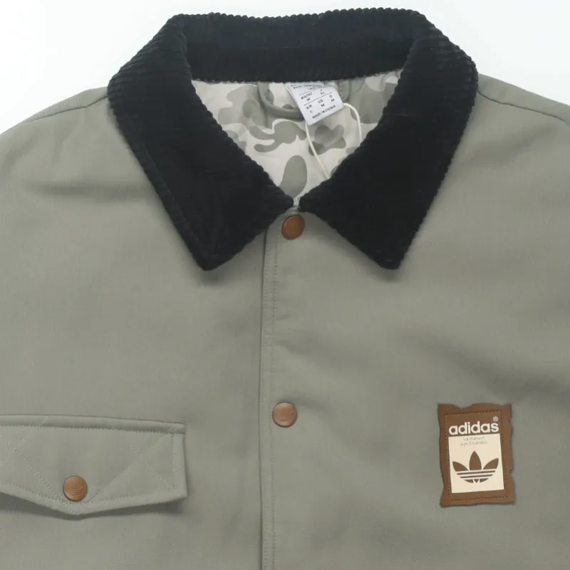Adidas Originals x Mtss Clover Rabbit Hole Puffer Jacket Men's Earth Umber-4