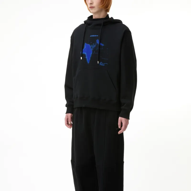 ADER ERROR Flocked Artwork Hoodie-2