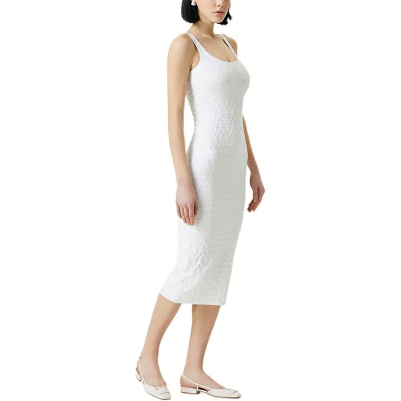 Valentino Toile Iconograph Jacquard Sleeveless Midi Dress-3