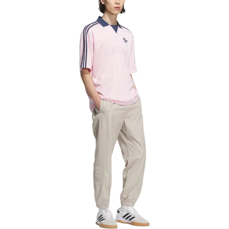 Adidas Originals T Shirt Japan Version Men's Pink-2