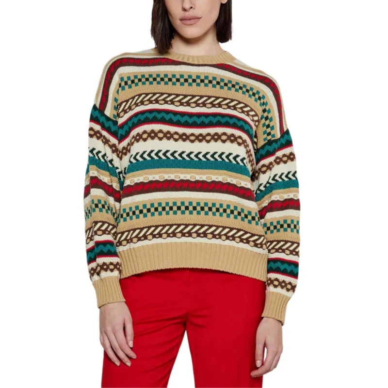 WEEKEND MaxMara Novara Striped Knit Jumper-3