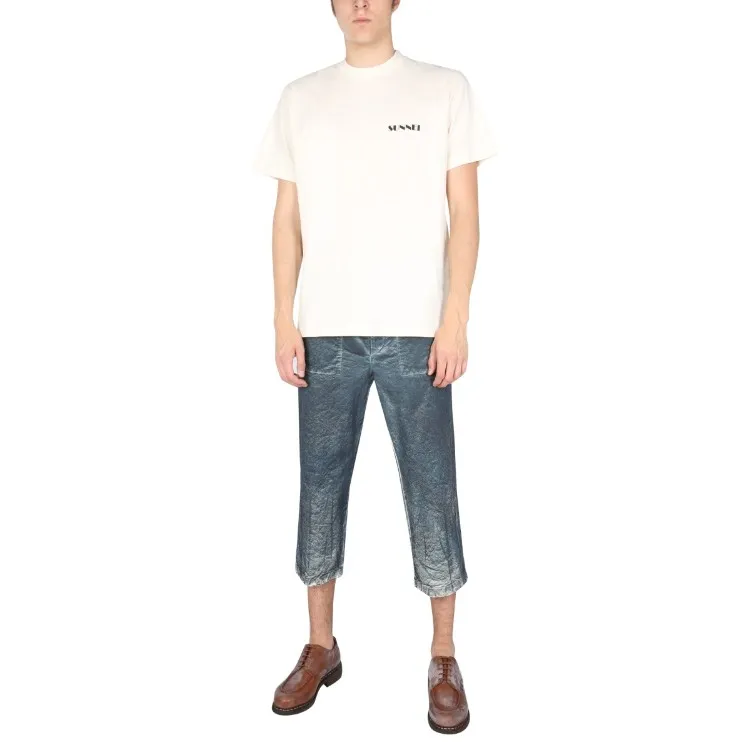 Sunnei Straight Cropped Straight Pants-3