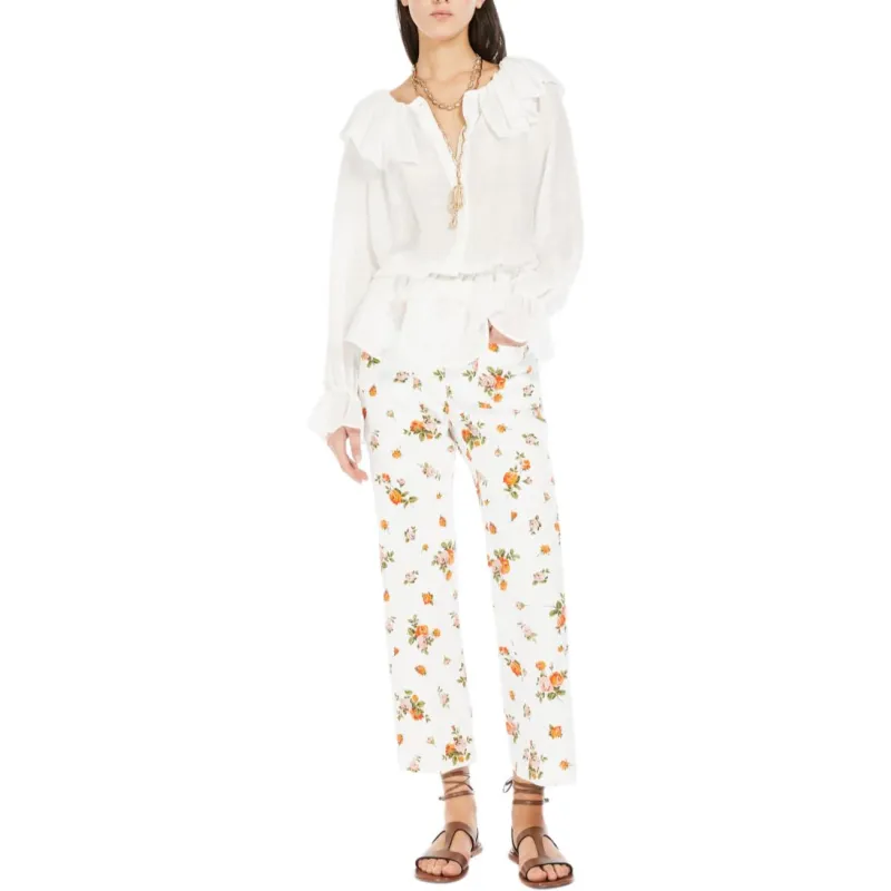 WEEKEND MaxMara Casual Pants Women's White-1
