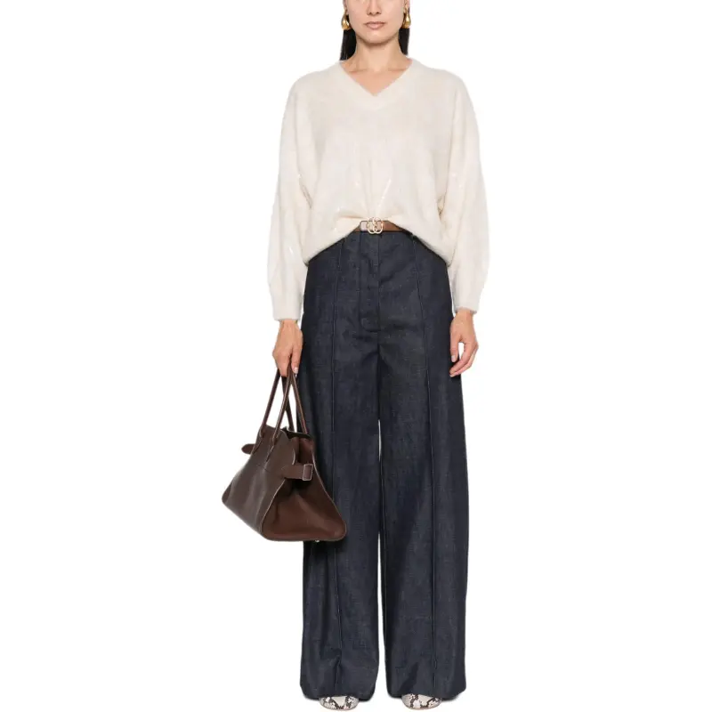 Brunello Cucinelli Sequinned Sweater-1