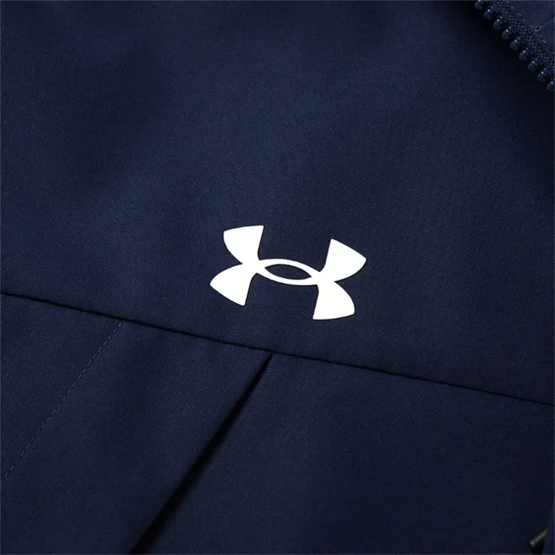 Under Armour Jackets Coats Men's Blue With Free Survival Wristbands-6