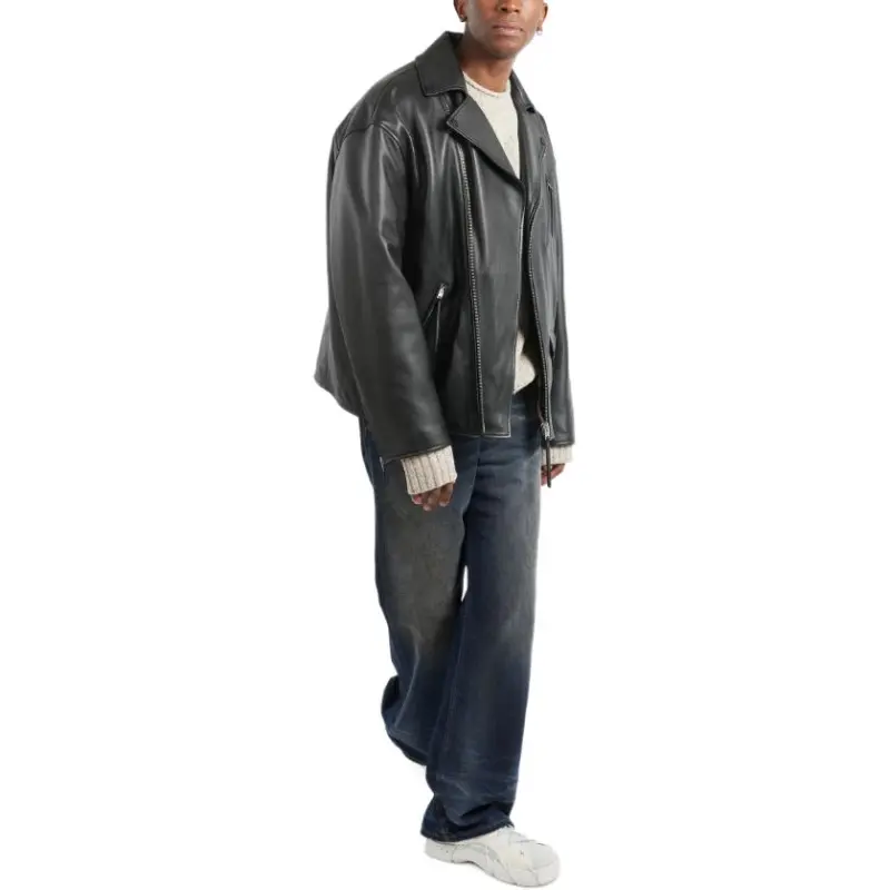 Acne Studios Zip Up Biker Jacket-2