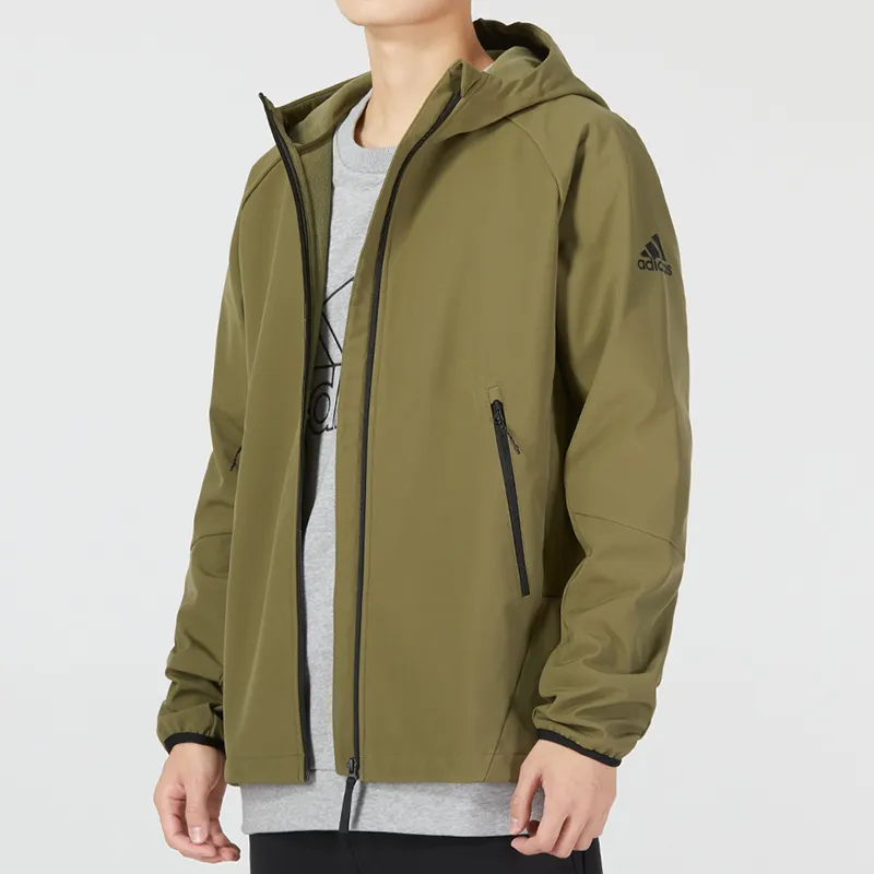 Adidas Jackets Men Army Green-3