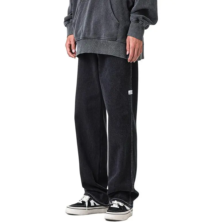 VESIBO Jeans Men Smoke Gray-1